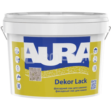 ლაქი წყლის საფუძველზე ფასადებისთვის Eskaro Aura Dekor Lack 2.5 ლ