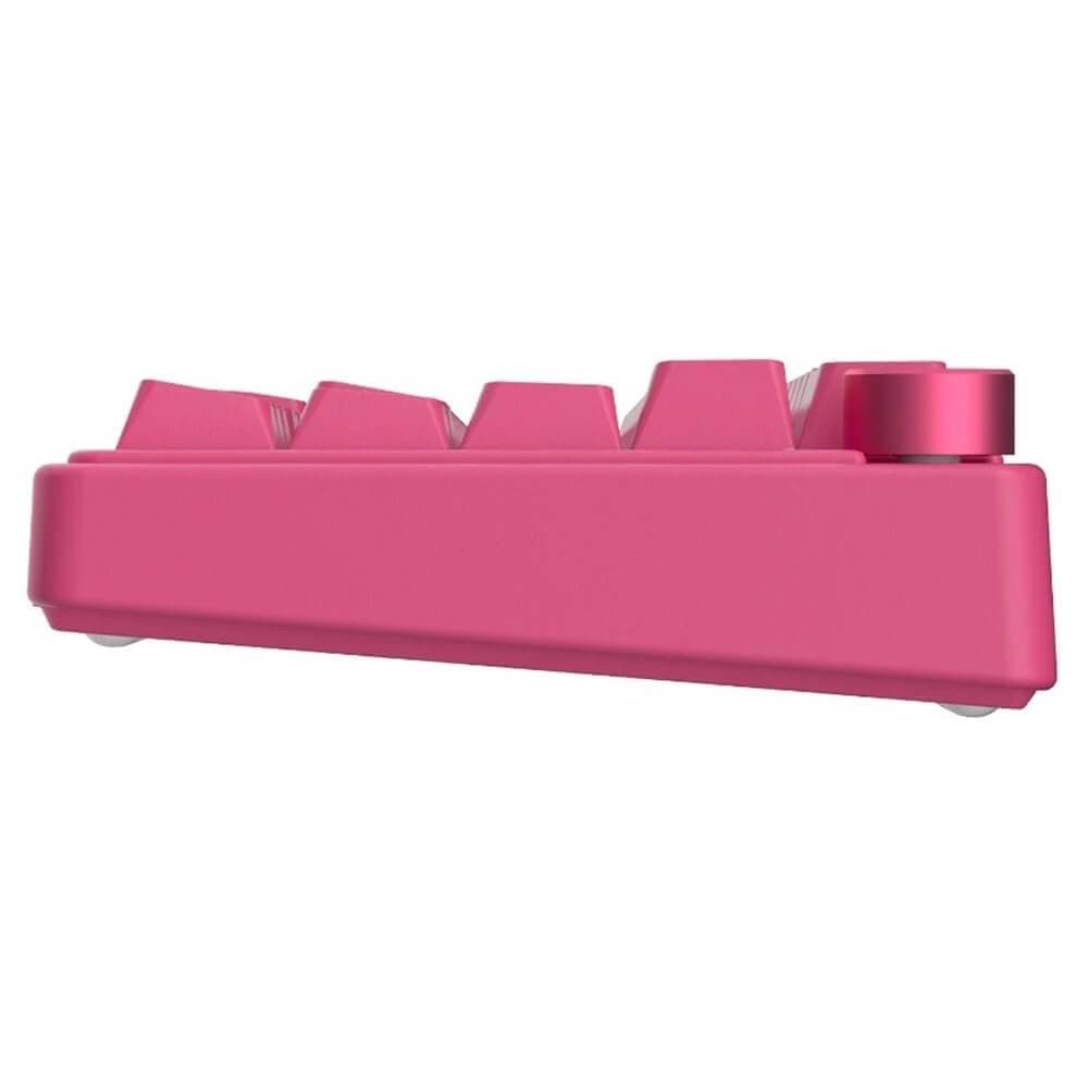 კლავიატურა Royal Kludge RKR65-BR-XH RGB Mechanical Keyboard, Cream Switch, Hot Swappable, Wired, USB, Berry Red