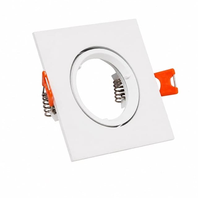 წერტილოვანი სანათი New Light F031-WH GU10 holder თეთრი