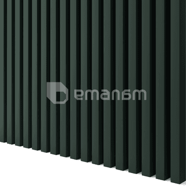 დეკორატიული რეიკა Lamele3D Bottle Green 2750x40x30 მმ