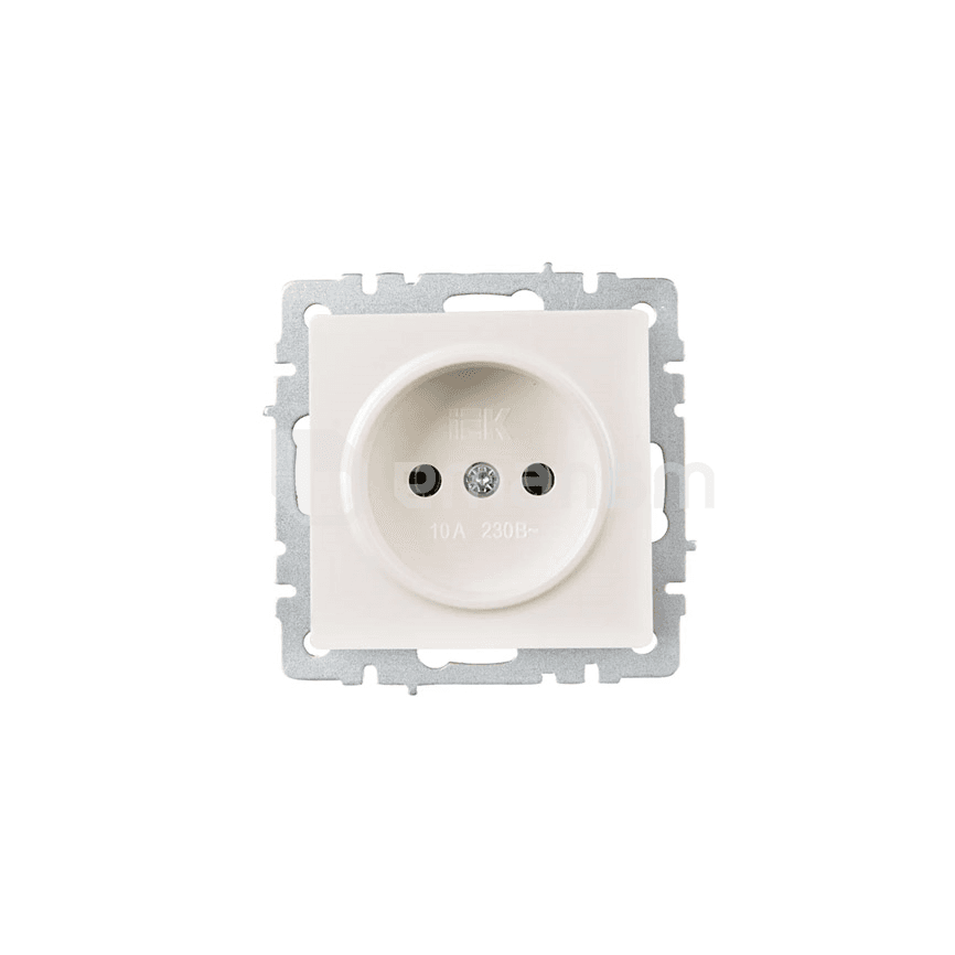 როზეტი IEK BRITE 1 10A RS10-1-0-BBrj