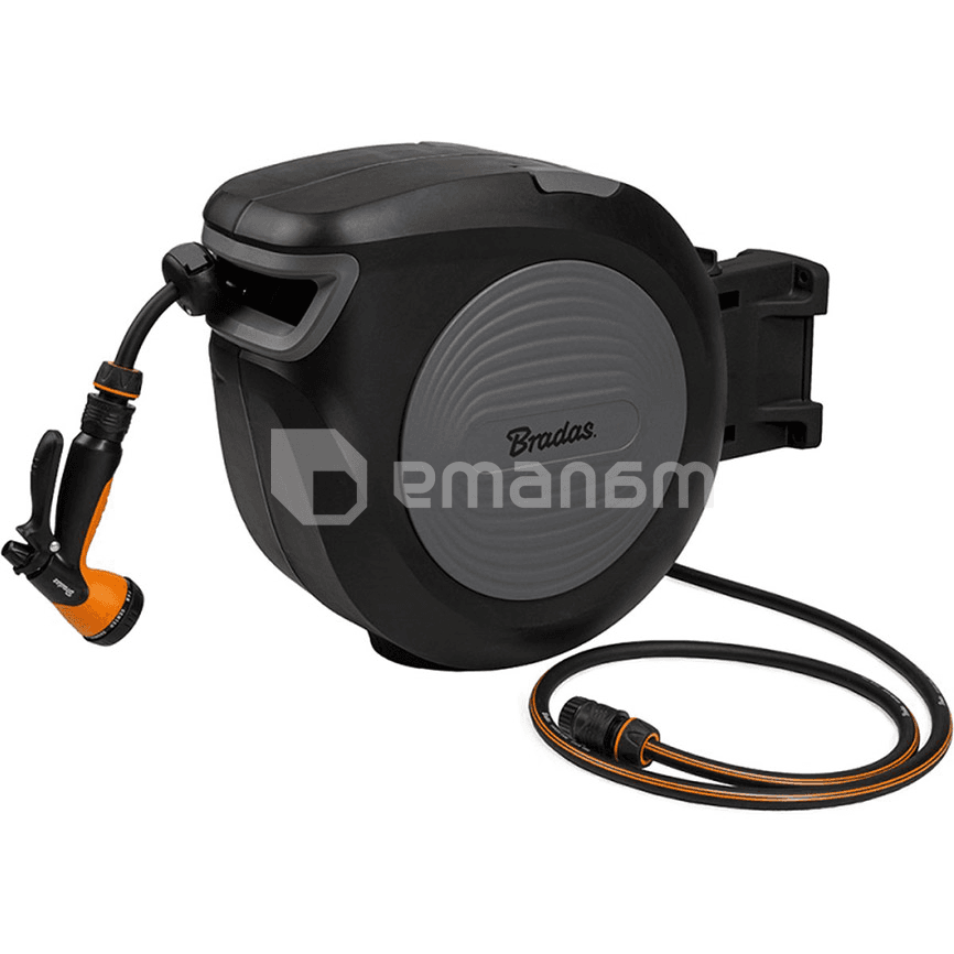 კოჭა ავტომატური შლანგით Bradas Black Line 1/2 20მ ECO-W1B20