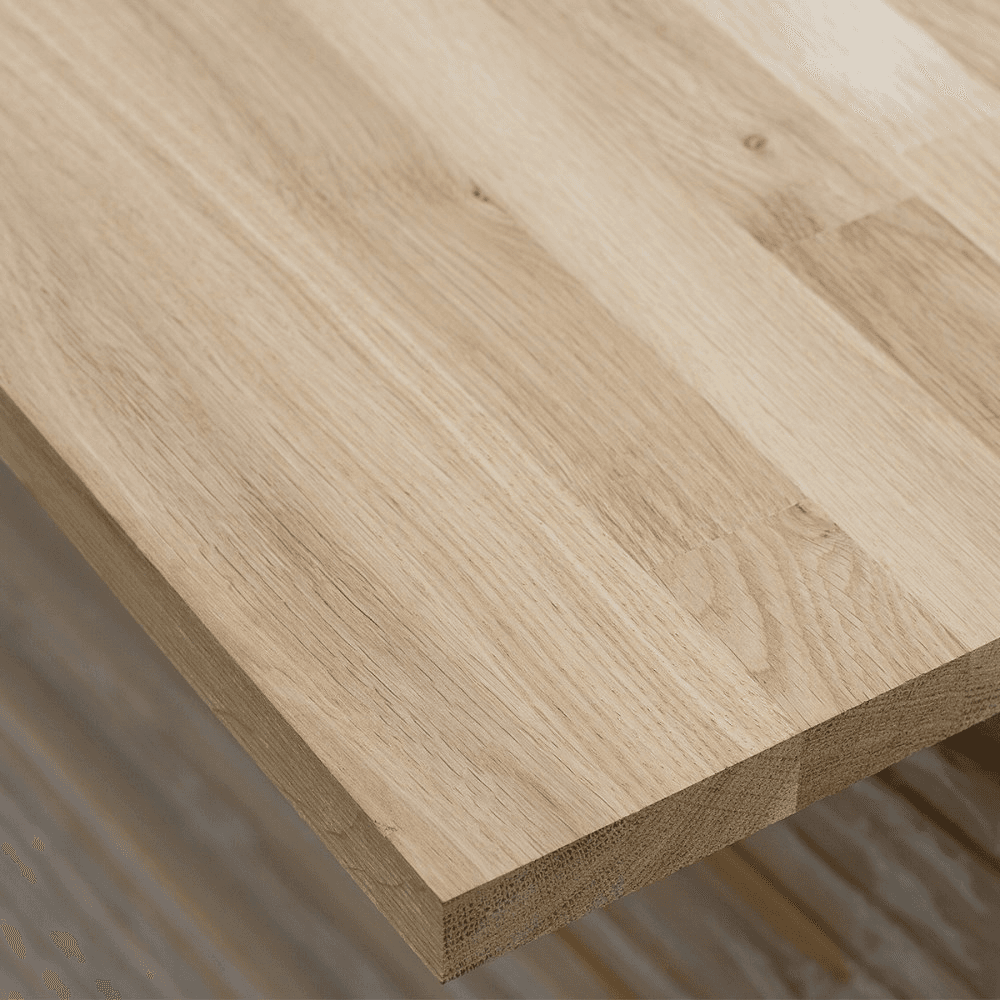 ავეჯის დაფა ECOWOOD მუხა ხარისხი AB 20x600x3000 მმ ბუნებრივი ხისფერი
