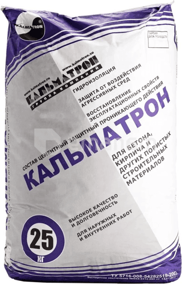 ბეტონის დანამატი Kalmatron-E/25 კგ