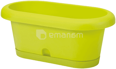 ქოთანი ყვავილის Form-Plastic Cactus box Lotos 30 pistachio