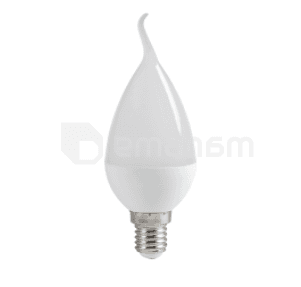დიოდური ნათურა IEK ECO CB35 სანთელი ქარზე 5Вт 230В 4000К E14 IEK