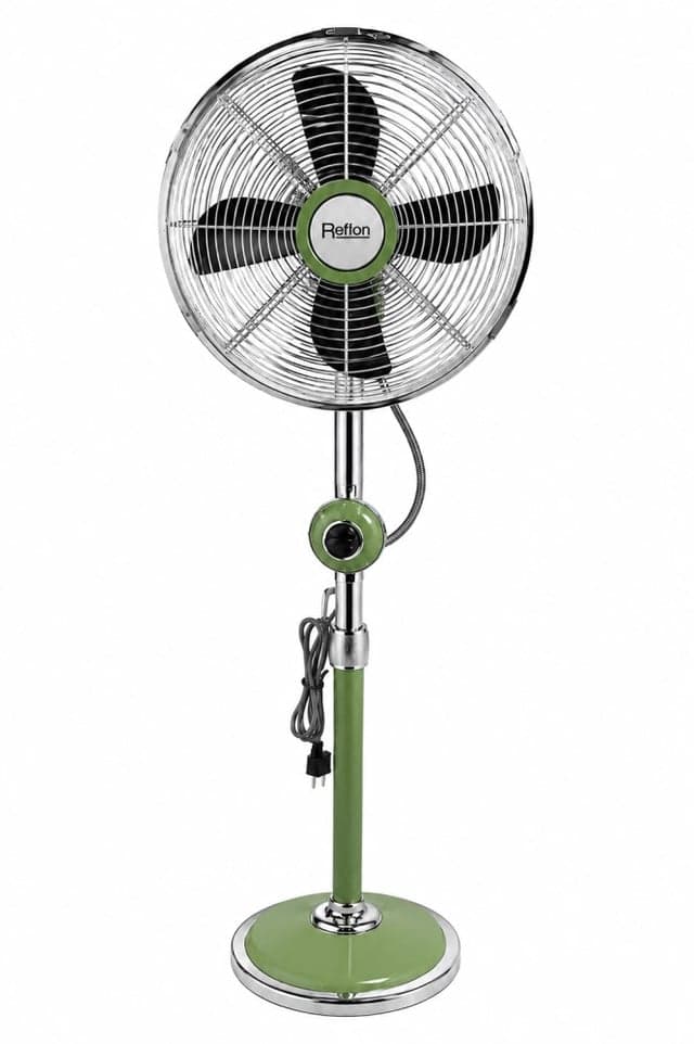 ვენტილატორი Reffon FS-30M-Cr+GN 40W მწვანე ქრომი