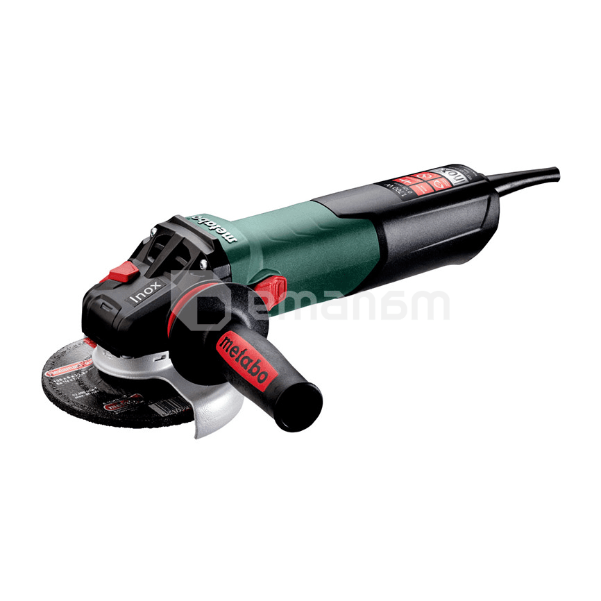 კუთხის სახეხი მანქანა Metabo WEV 17 125 Quick Inox 1700 ვტ 125 მმ 7600 ბრ წთ