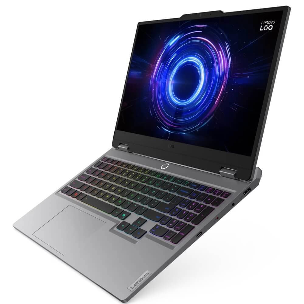 ნოუთბუქი Lenovo 83JE0189RK LOQ 15IRX10, 15.6", i7-13645HX, 16GB, 512GB SSD, RTX5050 8GB, Grey