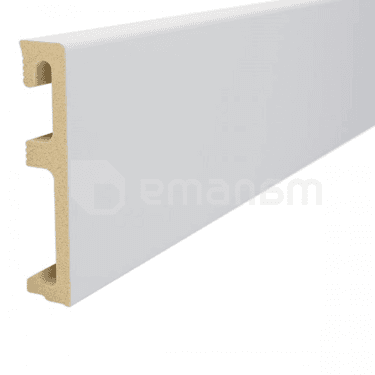 პლინტუსი Salag Alpha AP81M1 2400x80x16 მმ თეთრი