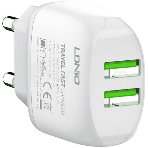 დამტენი LDNIO A2219 12W USB To Type C USB