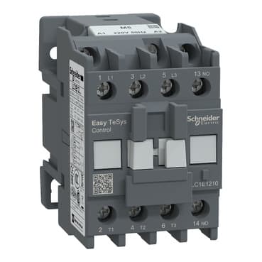 ძალოვანი კონტაქტორი, 3NO, 12A, 220VAC, Easypact TVS,