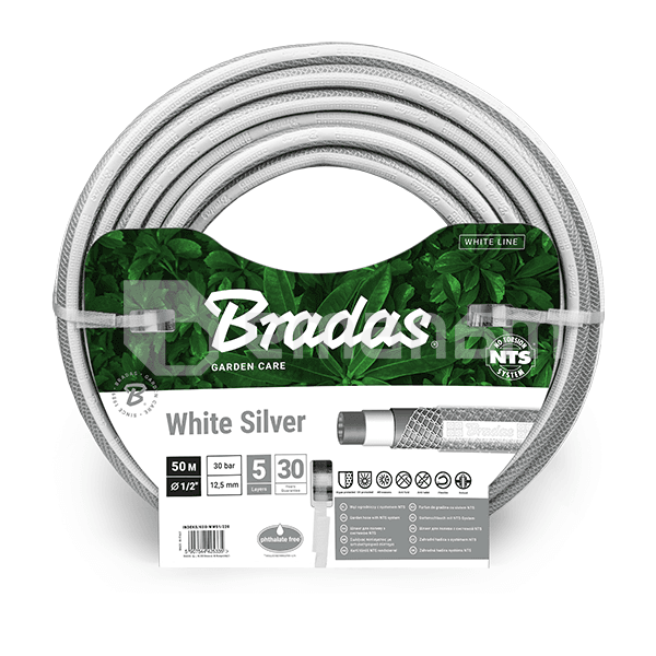 შლანგი Bradas NTS White Silver WWS1/250 1/2" 50 მ