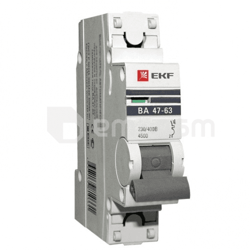 ავტომატური ამომრთველი EKF mcb4763-1-16C-pro C16