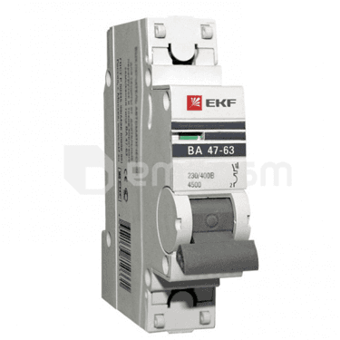 ავტომატური ამომრთველი EKF mcb4763-1-16C-pro C16