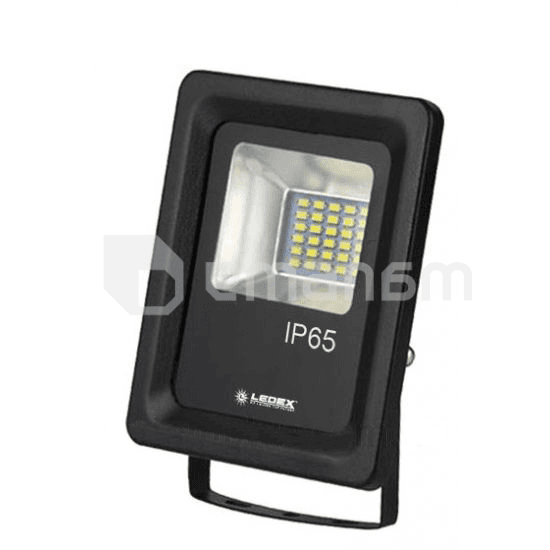 პროჟექტორი Ledex 20W 6500k IP65 Black