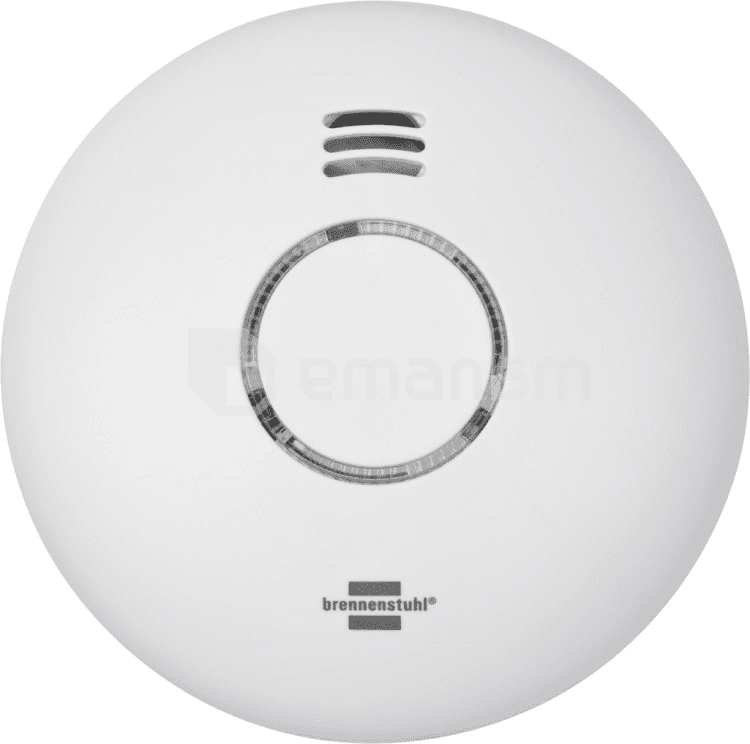 კვამლის ტემპერატურის დეტექტორი Brennenstuhl Wi-Fi 85dB WRHM01 1290090