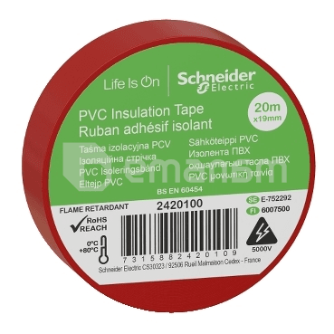 საიზოლაციო ლენტი Schneider Electric 20მ