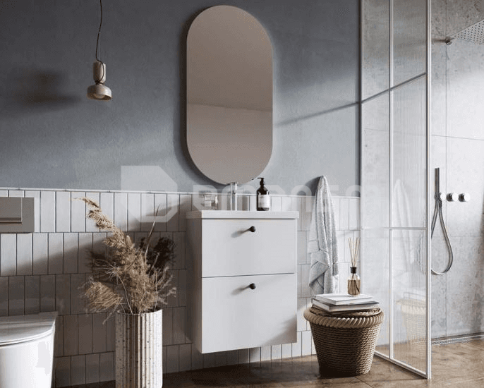 ტუმბო ხელსაბნით Elita Kido 60 White Matt (168092)