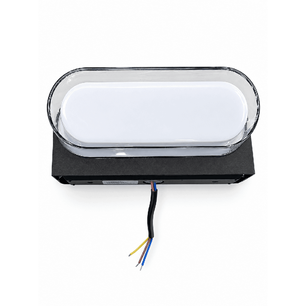 ბაღის კედლის LED სანათი AIMON TPLED-01 12 W IP65 3000 K შავი