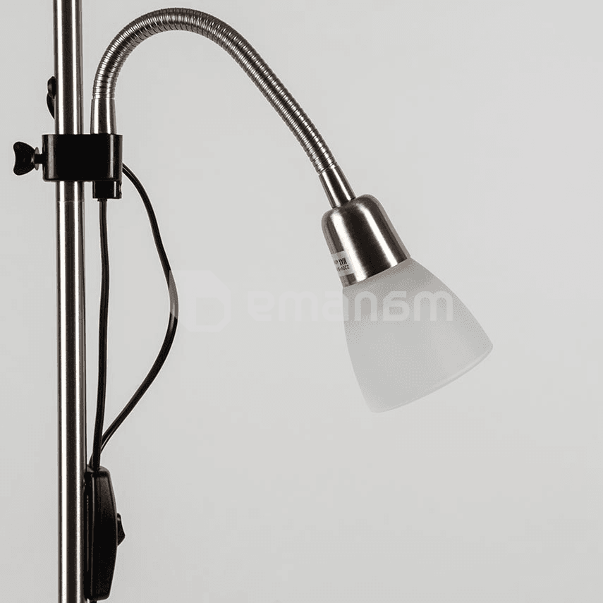 ტორშერი New Light 1 E27 1 Е14 хром белый ML60831C-2x 1653/01/3480