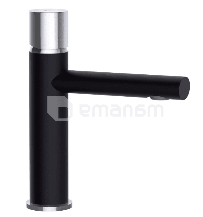ხელსაბანის ონკანი ჯოისტიკით Rubineta Etna-18(BK) black