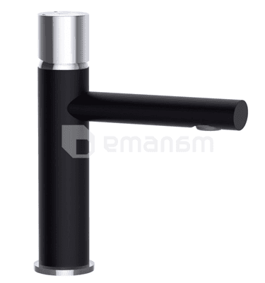 ხელსაბანის ონკანი ჯოისტიკით Rubineta Etna-18(BK) black