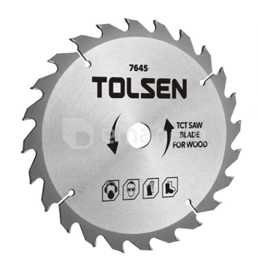 საჭრელი დისკი ხისთვის Tolsen TOL920-76441 210 მმ