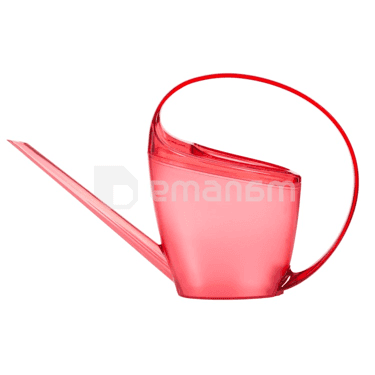 სარწყავი ყვავავილის Scheurich TRANSPARENT RED 24/133 LOOP