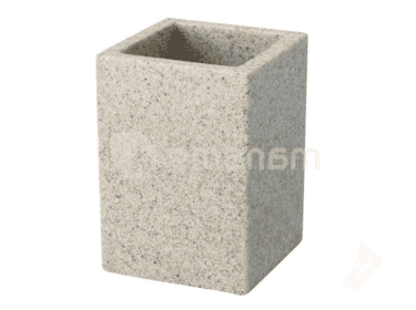 ჭიქა კბილის ჯაგრისებისთვის Bisk SAND TUMBLER SAND-COLOURED