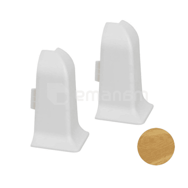 გარე კუთხე პლინტუსის VOX PVC Smart Flex B-530 მუხა არიზონა 2 ც.
