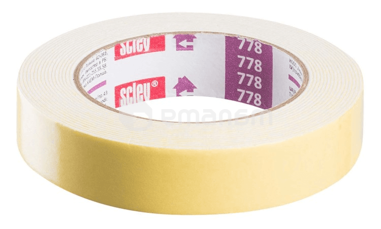ლენტი ორმხრივი ქაფის საფუძველზე Hardy 0310-780519 5Mx19MM