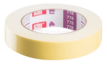 ლენტი ორმხრივი ქაფის საფუძველზე Hardy 0310-780519 5Mx19MM