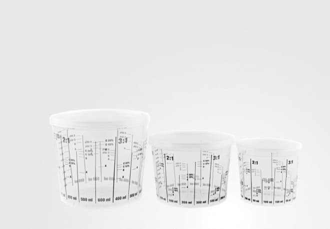 Chamaleon შესარევი ჭურჭელი 2300ml  Mixing cups