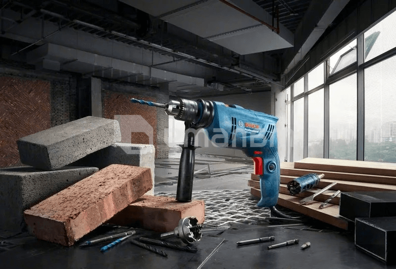 დარტყმითი დრელი Bosch Professional GSB 600 600W