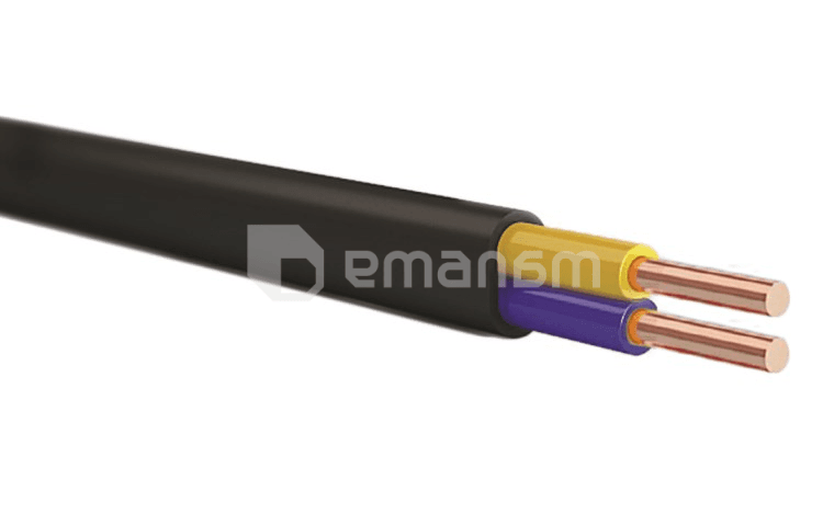 კაბელი SAKCABLE H05VVH2-U 2x1.5 50 მ.