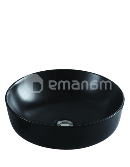 ხელსაბანი Osis Art basin დასადგამი 8434YW შავი