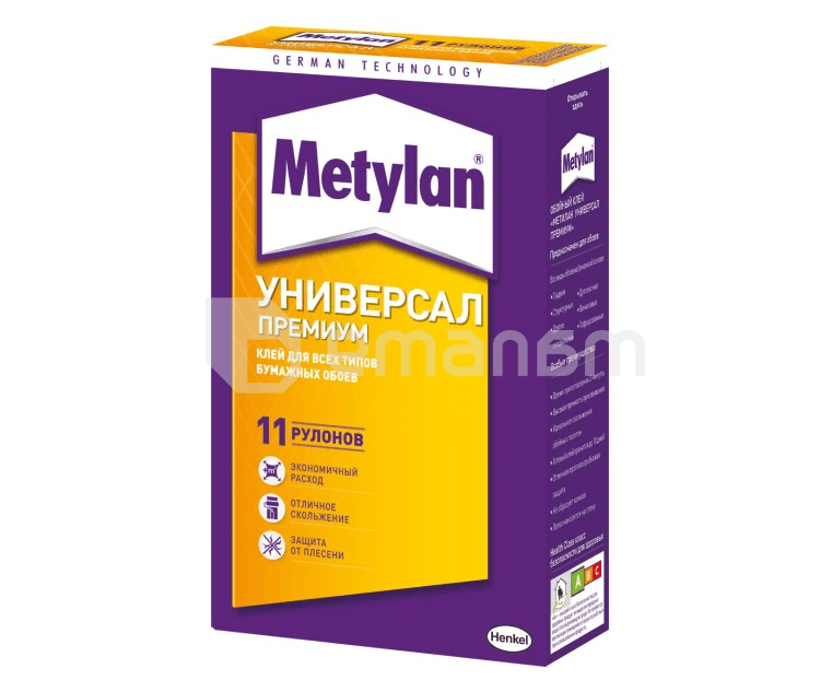 წებო შპალერის უნივერსალური Metylan 250 გრ