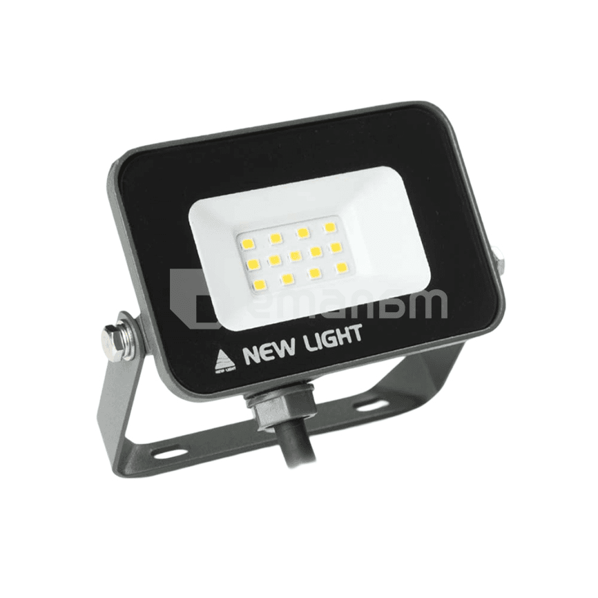 პროჟექტორი New Light LED 10W 4000K 850Lm SMD Dark Grey E024E