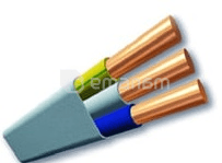 კაბელი Sakcable პუნპ 3x1.5 (H03VVH2-U, H05VVH2-U)