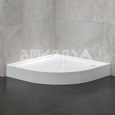 საშხაპის ძირი VELA BANYO 90*90*17 ოვალური