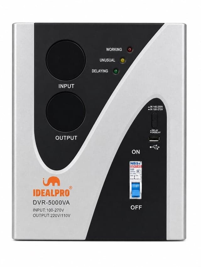 სტაბილიზატორი ძაბვის BRILLOP DVR-5000W