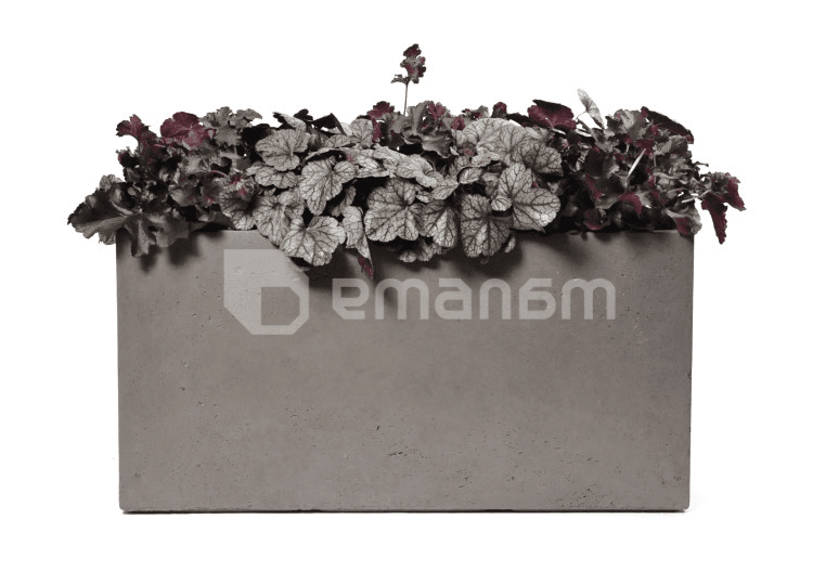 ქოთანი კერამიკული Mega Collections Clayfibre Bigular Taupe 80x40x40სმ 128ლ