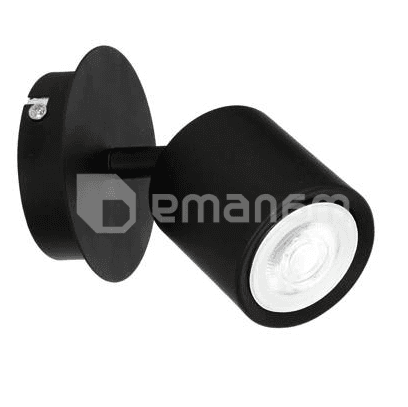სპოტი Luminex Demia black 1xGU10 8W
