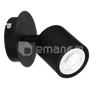 სპოტი Luminex Demia black 1xGU10 8W