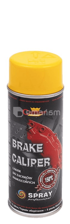 სპრეი საღებავი სამუხრუჭე კალიბრის Champion Brake caliper ყვითელი 400 მლ