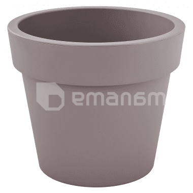 პლასტმასის ქოთანი Aleana Gamma 32x27სმ კაკაო 12 L