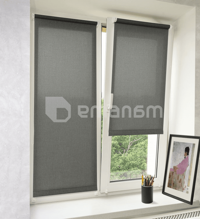 შტორი Delfa Aura SRSH-01M-2721 85(81)/170 სმ ნაცრისფერი