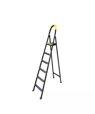 კიბე LEO 5+1 METAL STEP LADDER