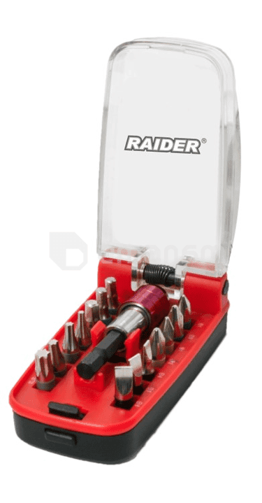 ბიტების ნაკრები Raider 158903 15 ც